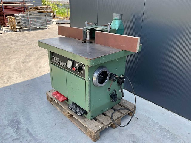 Toupie freesmachine met frezen - afbeelding 8 van  14