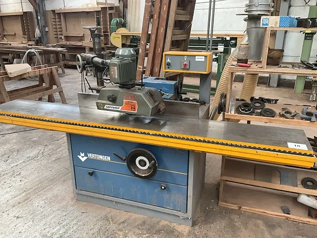 Toupie/freesbewerkingsmachine vertongen t04 - afbeelding 12 van  22