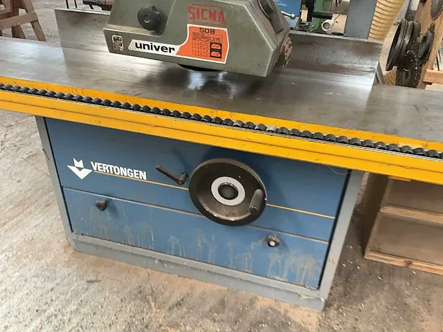 Toupie/freesbewerkingsmachine vertongen t04 - afbeelding 16 van  22