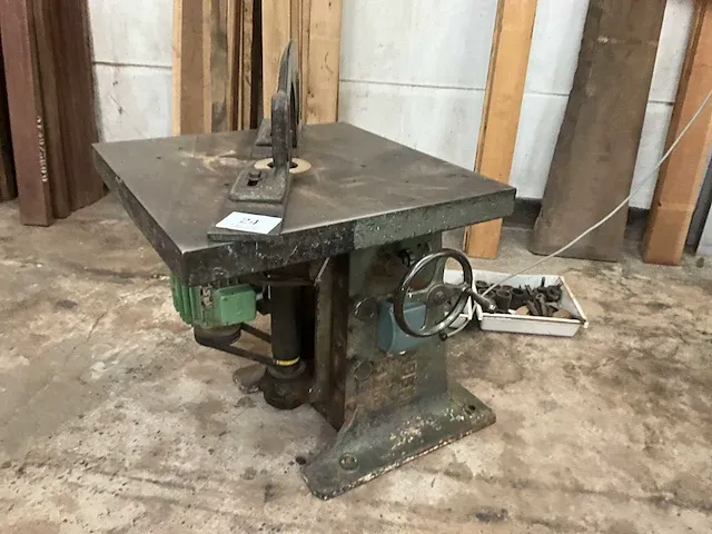 Toupie/freesmachine vertongen - afbeelding 1 van  11