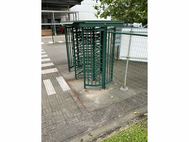 Tourniquet draaihek draaipoort toegangscontrole - afbeelding 7 van  7