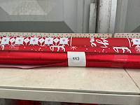 Tovaglia. kerst,kunstof tafellaken. (3x) - afbeelding 1 van  2