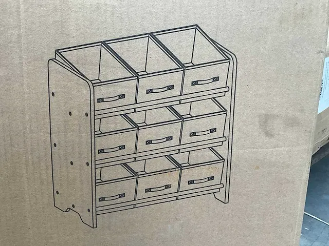 Toy storage shelf songmics gkr33wt - afbeelding 1 van  3