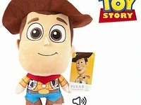 Toy story woody knuffel 27 cm met leuke geluiden en muziek - afbeelding 1 van  2