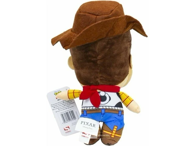 Toy story woody knuffel 27 cm met leuke geluiden en muziek - afbeelding 2 van  2