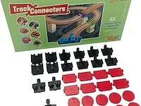 Toy2 allround grote set met 33 railconnectoren - afbeelding 1 van  1