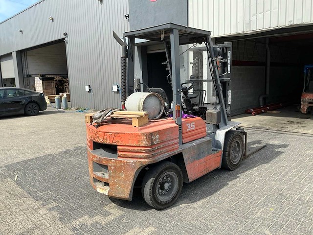 Toyota 35 vorkheftruck - afbeelding 9 van  13