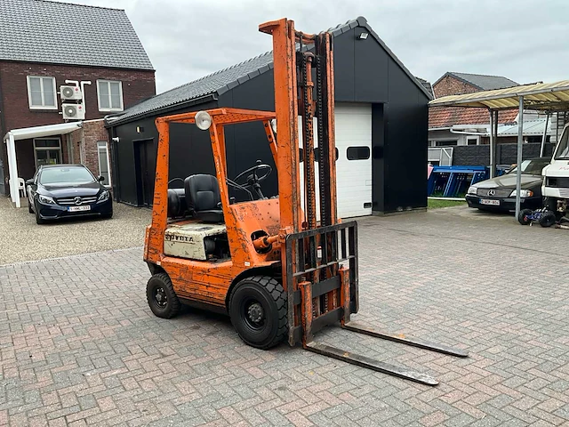 Toyota 3fgh14 vorkheftruck - afbeelding 19 van  25
