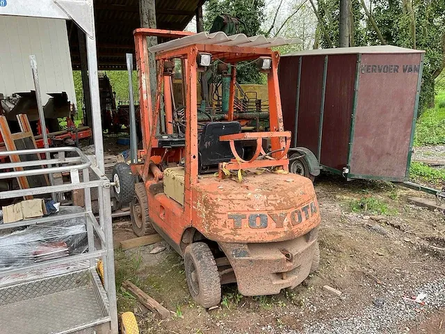 Toyota 42 2fg25 - vorkheftruck - afbeelding 9 van  13