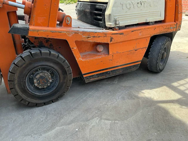Toyota 42-4fg14 vorkheftruck - afbeelding 8 van  19