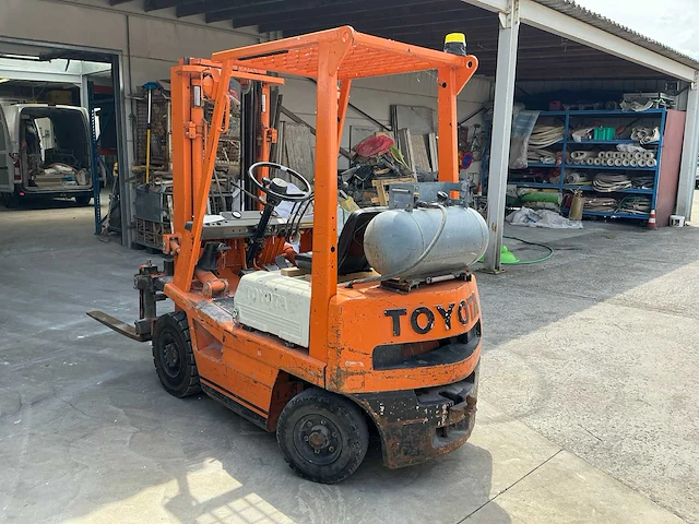 Toyota 42-4fg14 vorkheftruck - afbeelding 13 van  19