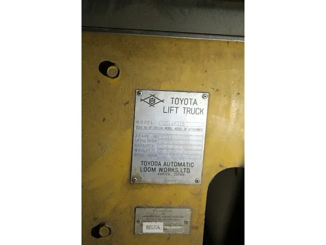Toyota heftruck - afbeelding 4 van  9