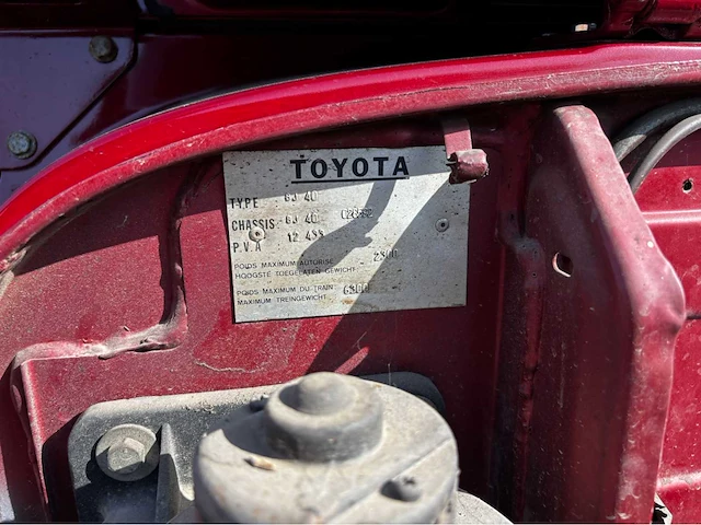 Toyota landcruiser bj1979 auto uit 40 - afbeelding 23 van  27