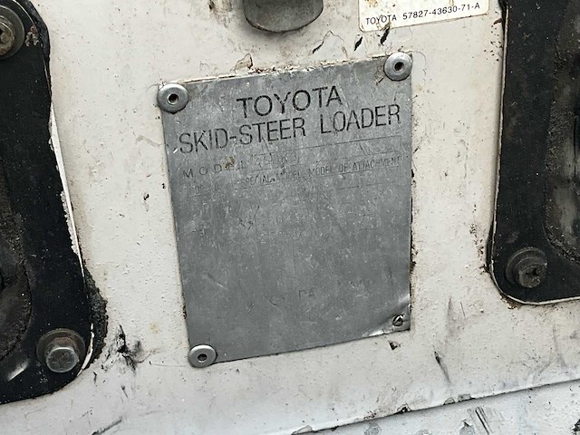 Toyota sdk3 skid steer loader - afbeelding 5 van  32