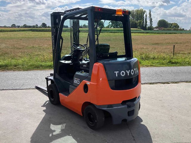 Toyota tonero 20 vorkheftruck 2017 - afbeelding 50 van  51