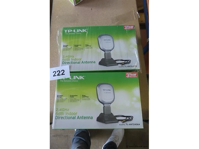 Tp-link antenne, 2 stuks - afbeelding 1 van  3