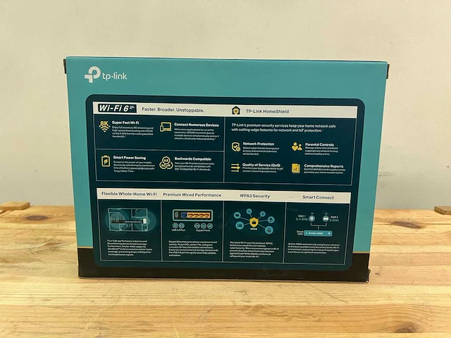 Tp-link archer ax55 ax3000 dual-band gigabit wi-fi 6 router - afbeelding 2 van  6