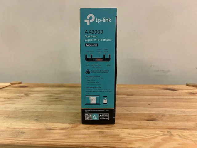 Tp-link archer ax55 ax3000 dual-band gigabit wi-fi 6 router - afbeelding 3 van  6