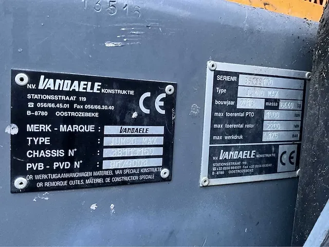 Tractor case iii compleet met maaier vandaele - afbeelding 9 van  45