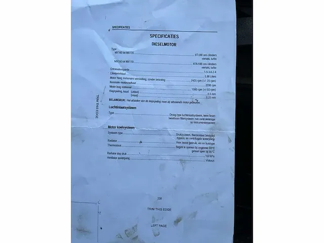 Tractor case iii compleet met maaier vandaele - afbeelding 38 van  46