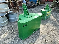 Tractor contragewichten voorladers & accessoires - afbeelding 8 van  10