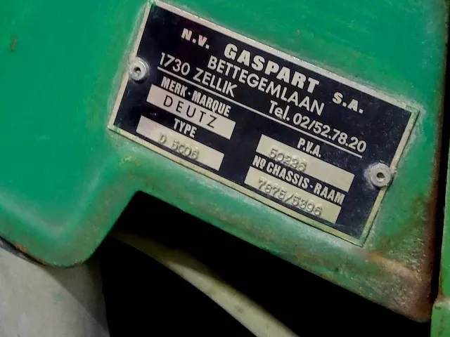 Tractor deutz d5006 - afbeelding 29 van  36