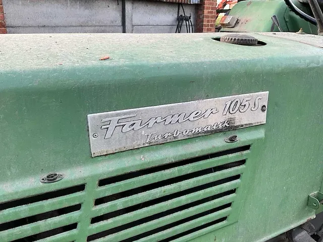 Tractor fent farmer 105s - afbeelding 6 van  34