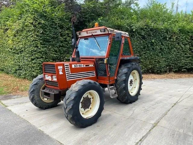 Tractor fiat 80-90 dt diesel (marge) - afbeelding 1 van  1