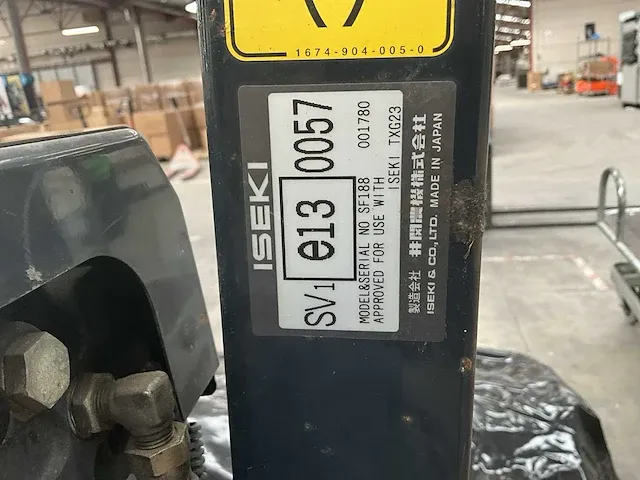 Tractor iseki txg23 - afbeelding 7 van  17