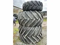Tractor lagedrukbanden met velg 3stuks - afbeelding 3 van  9