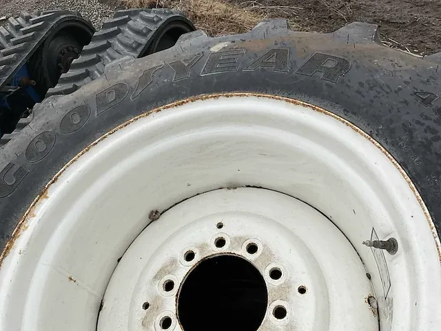 Tractor lagedrukbanden met velg 3stuks - afbeelding 6 van  9