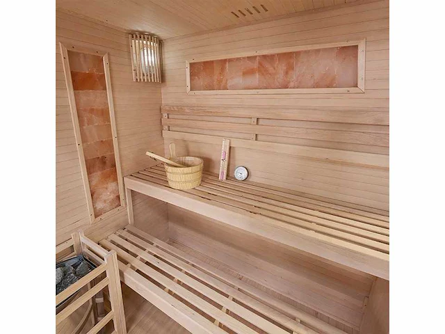 Traditionele sauna - harvia 3,5 - 8 kw 2 - 4 personen - afbeelding 3 van  23