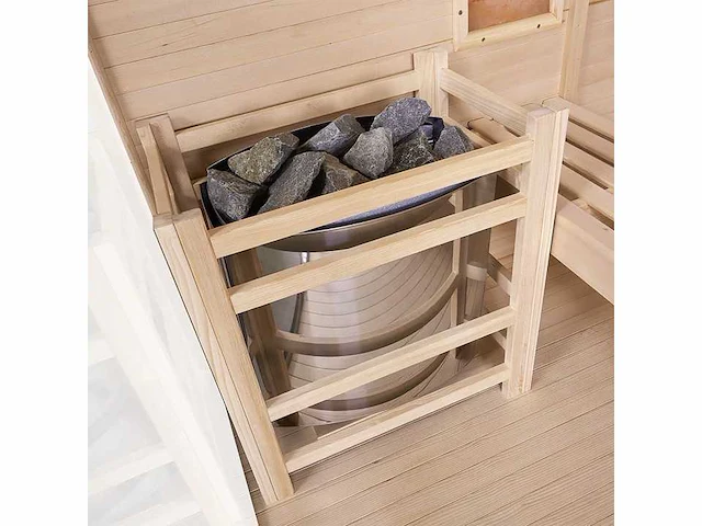 Traditionele sauna - harvia 3,5 - 8 kw 2 - 4 personen - afbeelding 7 van  23