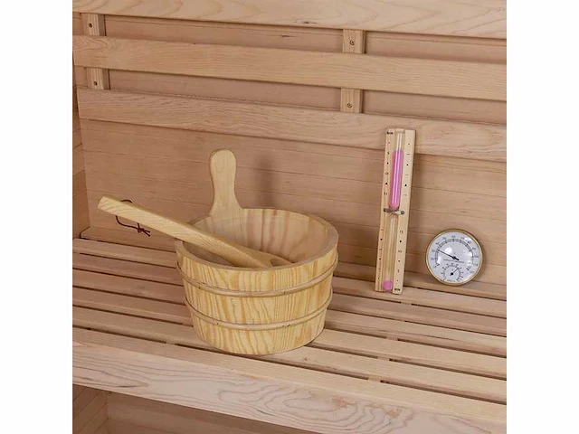 Traditionele sauna - harvia 3,5 - 8 kw 2 - 4 personen - afbeelding 9 van  23