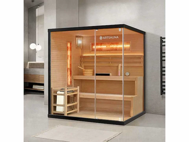 Traditionele sauna - harvia 3,5 - 8 kw 2 - 4 personen - afbeelding 1 van  23