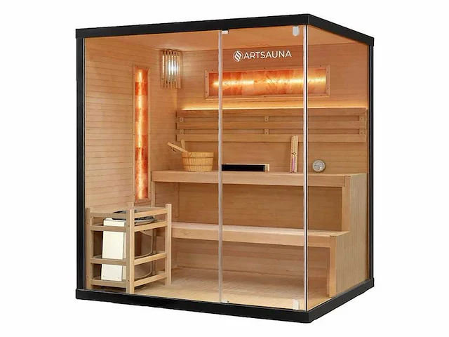 Traditionele sauna - harvia 3,5 - 8 kw 2 - 4 personen - afbeelding 12 van  23