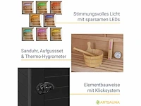 Traditionele sauna - harvia 3,5 - 8 kw 2 - 4 personen - afbeelding 19 van  23