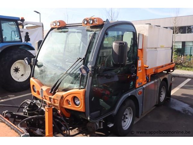 Trage vrachtwagen/veegmachine ausa b200h, datum 1ste inschrijving 27/10/2017, chassisnummer ua1m487h048777821, compleet met 2 units - afbeelding 6 van  13