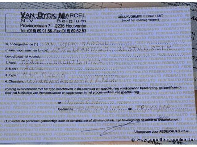 Trage vrachtwagen/veegmachine ausa b200h, datum 1ste inschrijving 27/10/2017, chassisnummer ua1m487h048777821, compleet met 2 units - afbeelding 12 van  13