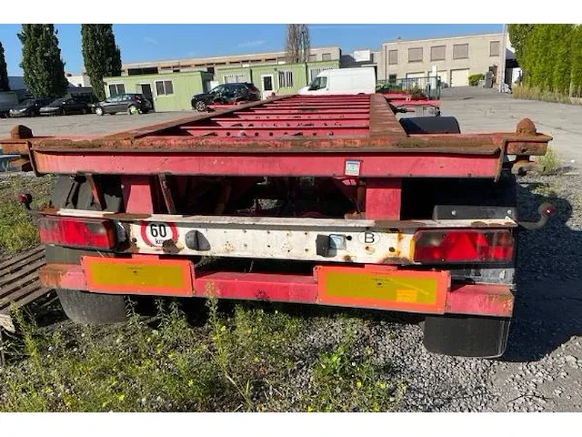Trailer groenewegen, chassis type 20cc-10-18.2 - afbeelding 3 van  8