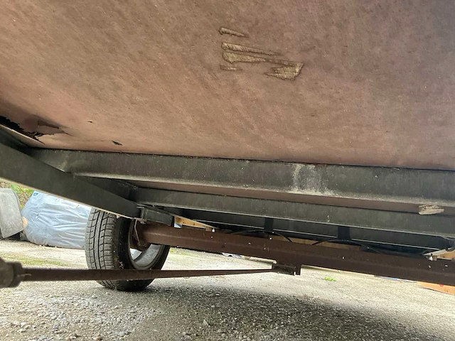 Trailer voor bv moto, evenementen,… 750kg - polyester - afbeelding 2 van  20