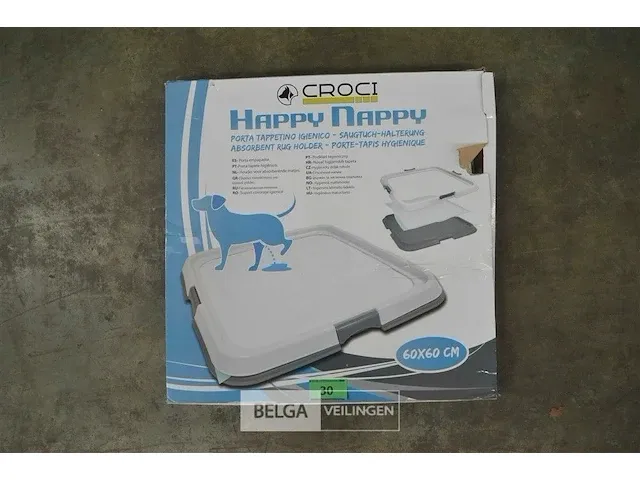 Trainingsmat houder - hondenzindelijkstraining - 60 x 60 cm - afbeelding 4 van  5