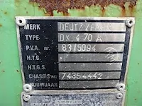 Traktor deutz fahr - afbeelding 6 van  9