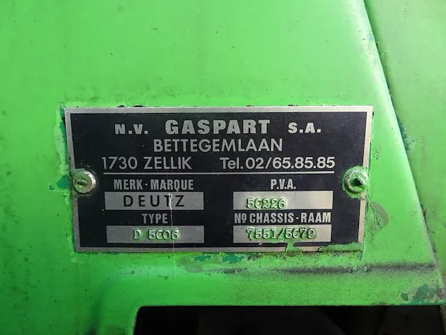 Traktor deutz fahr - afbeelding 8 van  10