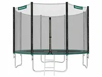 Trampoline ø 305 cm, met ladder, beschermnet - afbeelding 4 van  4