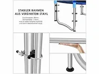 Trampoline ø 305 cm + net + ladder + beschermzeil - afbeelding 3 van  4