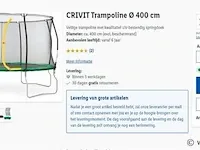 Trampoline crivits - afbeelding 2 van  2