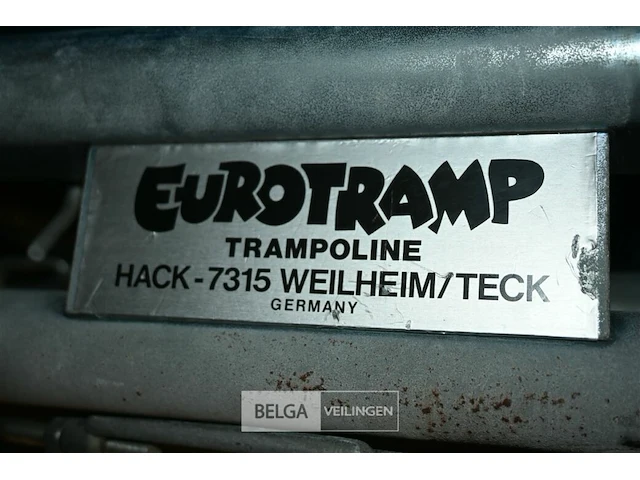 Trampoline eurotramp - afbeelding 5 van  6
