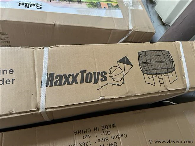 Trampoline, get. maxxtoys, 366 cm - afbeelding 2 van  2