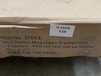 Trampoline, incl. net en ladder, 460 cm - afbeelding 1 van  1
